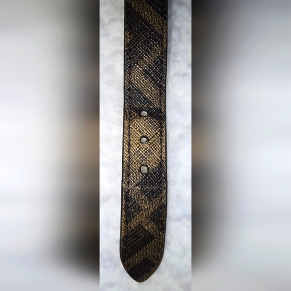 Fendi FF-Plaque Monogram Reversible Bracelet - Picture 4 of 9